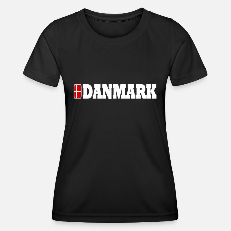 Denmark - Women's Functional T-Shirt - black