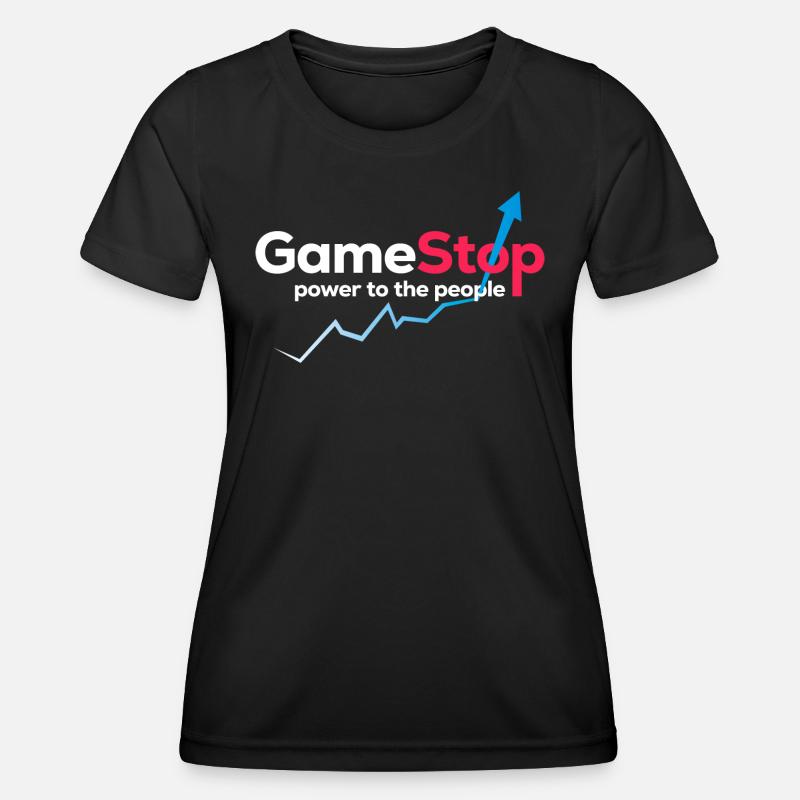 Game Power Graphic - Women's Functional T-Shirt - black