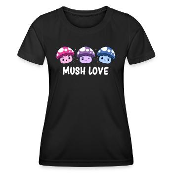 Bisexual - Bisexual Pride - Bisexual Flag - Frauen Funktions-T-Shirt - Schwarz - Vorne - AI Model Female 172 light (172cm)