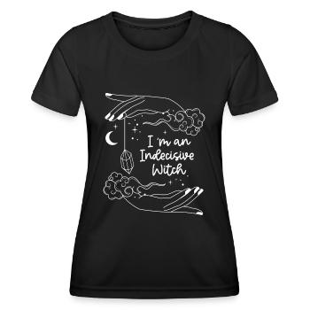Witch Pendulum Divination Fortune Tellers - Women's Functional T-Shirt - black - Front - AI Model Female 172 light (172cm)