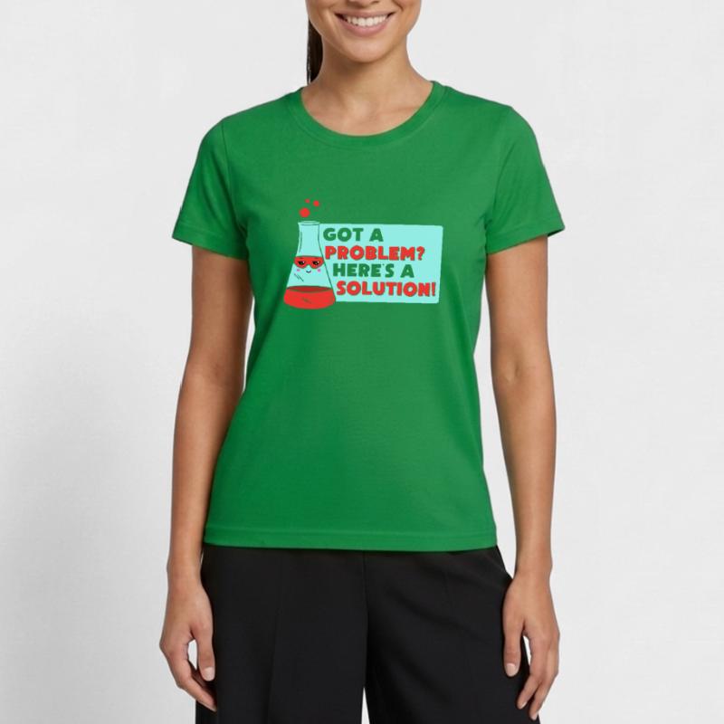Problem Solution Scientific Solving Science Women's Functional T-Shirt