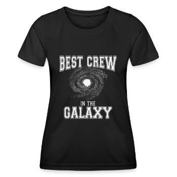 Galaxy Workplace Coworker Crew Office Family - Women's Functional T-Shirt - black - Front - AI Model Female 172 light (172cm)