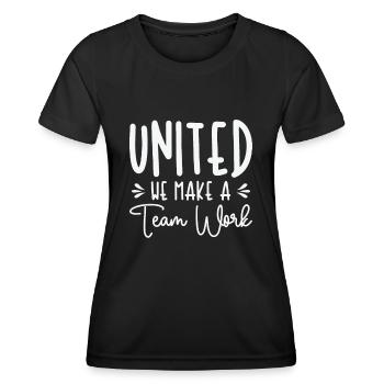 Coworker Unity Office Work Family Employee - Women's Functional T-Shirt - black - Front - AI Model Female 172 light (172cm)
