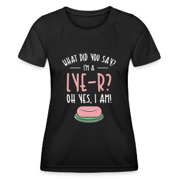 Soap Dealer Homemade Soap Soaper Soap Hobbyist - Women's Functional T-Shirt - black - Front - AI Model Female 172 light (172cm)