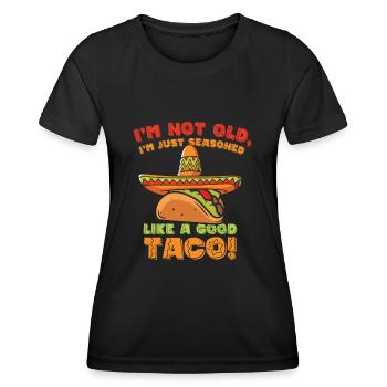 Cinco de Mayo Feiertag Eltern Fiesta Party - Frauen Funktions-T-Shirt - Schwarz - Vorne - AI Model Female 172 light (172cm)