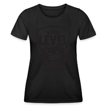 Level 29 Complete Birthday Gift 29 Years - Women's Functional T-Shirt - black - Front - AI Model Female 172 light (172cm)