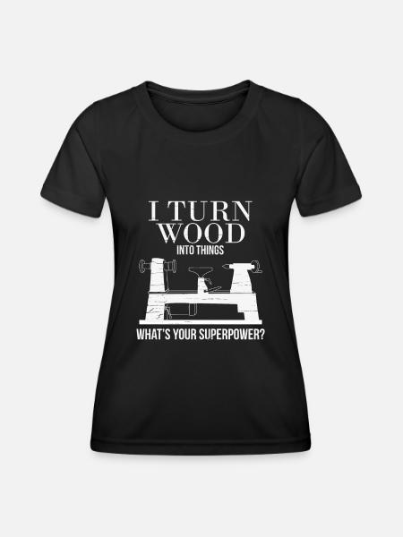 Turner Turners Turning Bench Turner - Funktionsshirt til damer - sort