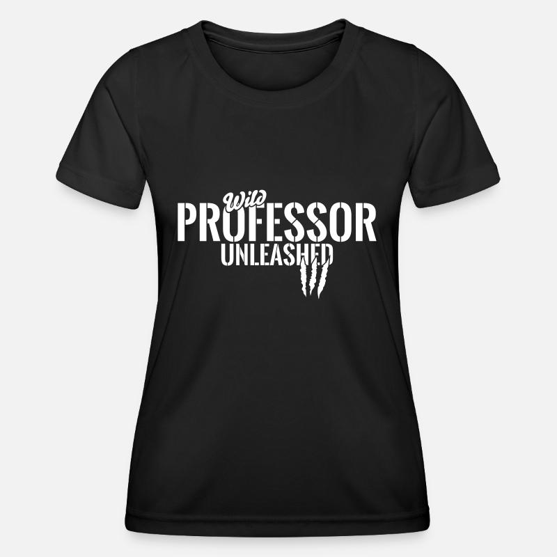 Wilder Professor unleashed - Women's Functional T-Shirt - black