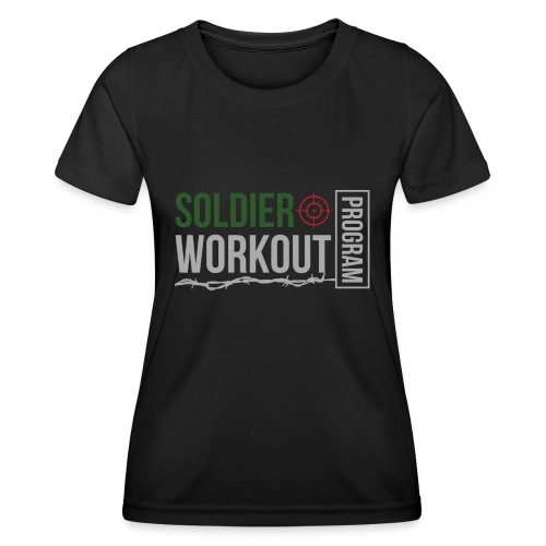 Soldier Workout Program - Funktions-T-shirt dam