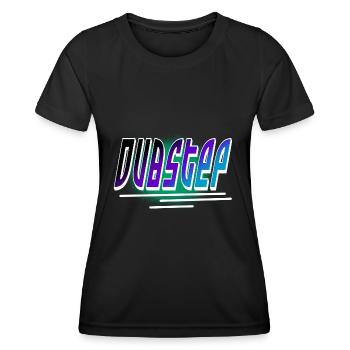 Dubstep - T-shirt sport Femme - noir - Devant - AI Model Female 172 light (172cm)