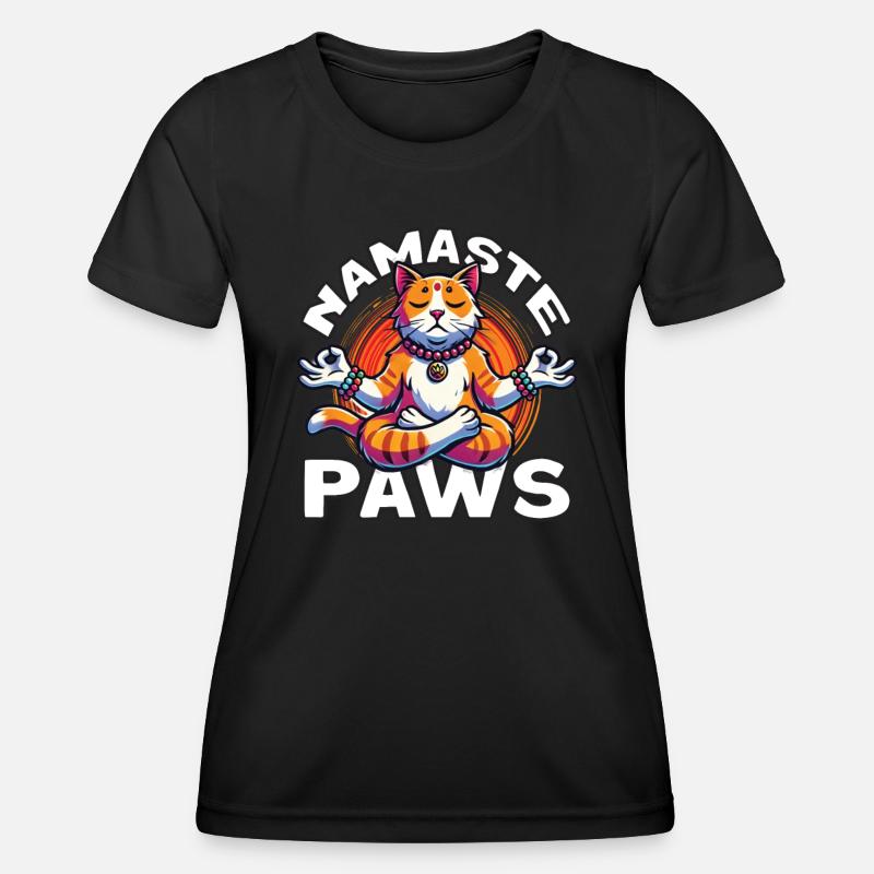 Find your inner peace with our - Women's Functional T-Shirt - black