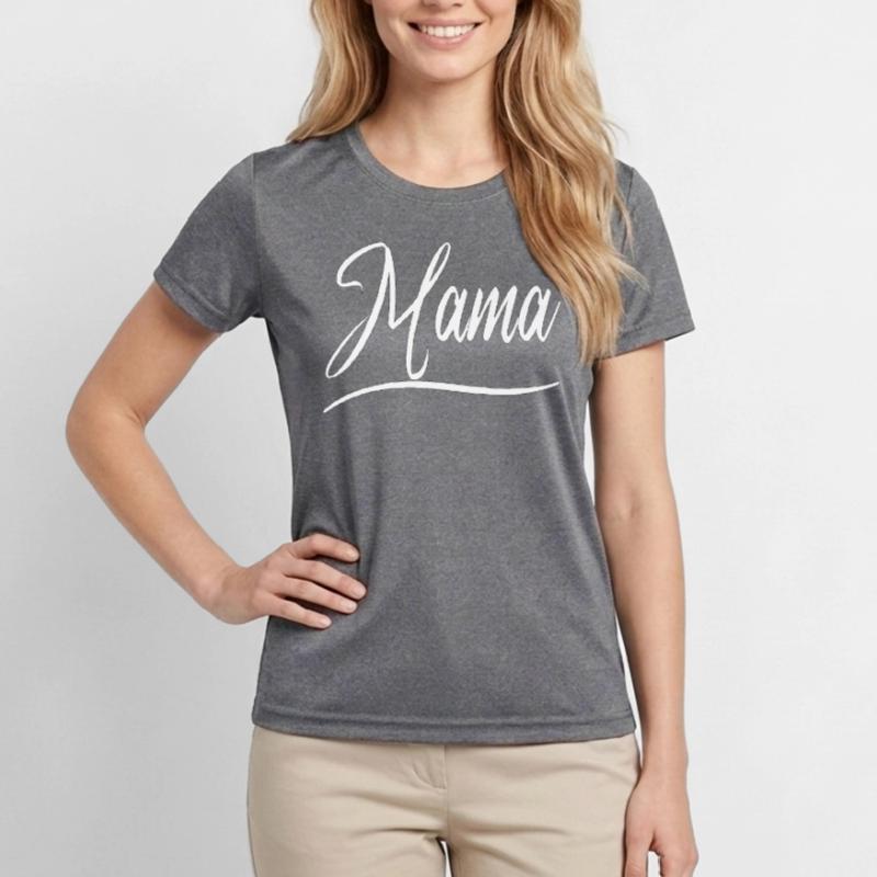 Mama Motiv | Muttertags- oder Geburtstagsgeschenk Frauen Funktions-T-Shirt