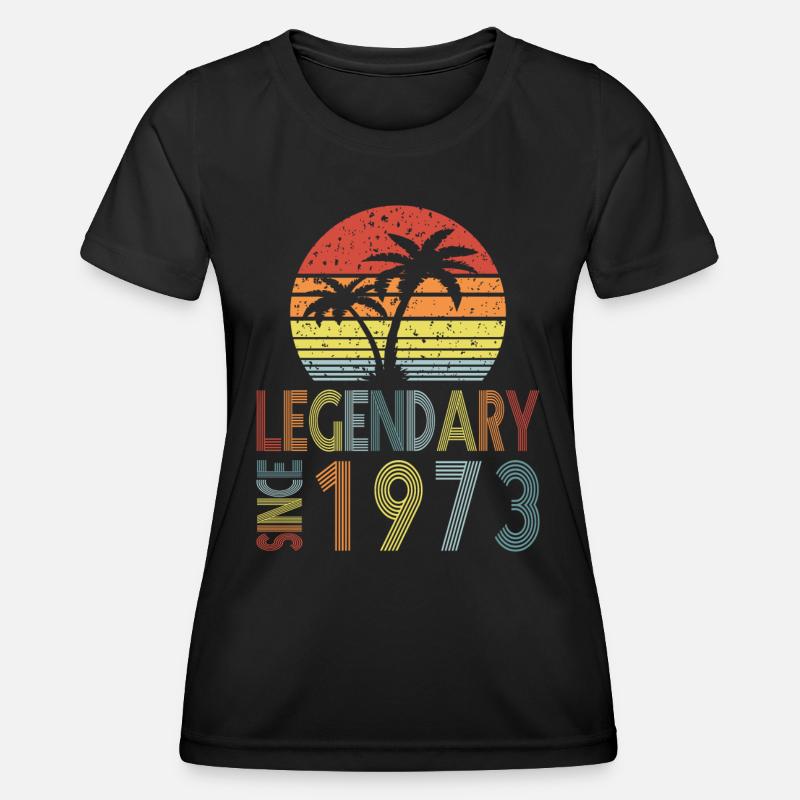 Legendary since 1973 - Women's Functional T-Shirt - black
