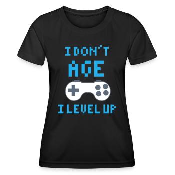 Gaminggrand theft autowowfinal fantasymetal gear s - Women's Functional T-Shirt - black - Front - AI Model Female 172 light (172cm)