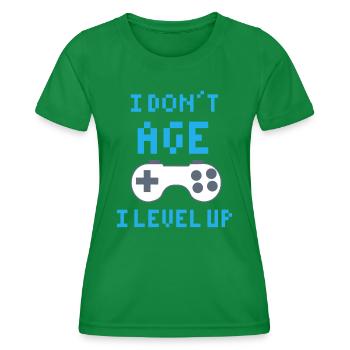 Gaminggrand theft autowowfinal fantasymetal gear s - Frauen Funktions-T-Shirt - Kelly Green - Vorne - AI Model Female 172 dark (172cm)