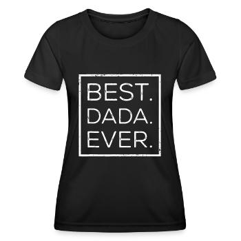 Vatertag Neuer Papa, er, papa, opa - Frauen Funktions-T-Shirt - Schwarz - Vorne - AI Model Female 172 light (172cm)