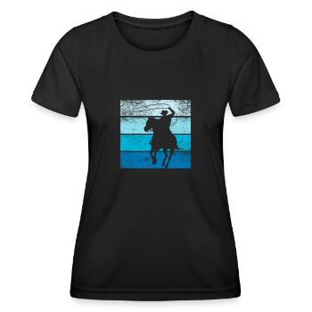 Cowboy - Women's Functional T-Shirt - black - Front - AI Model Female 172 light (172cm)