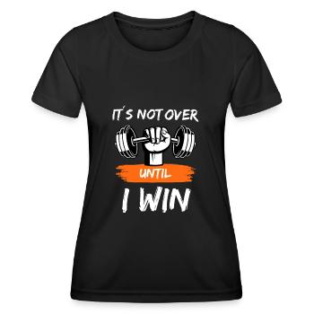 Weight Training Gym Drive Challenge Ambition - Women's Functional T-Shirt - black - Front - AI Model Female 172 light (172cm)