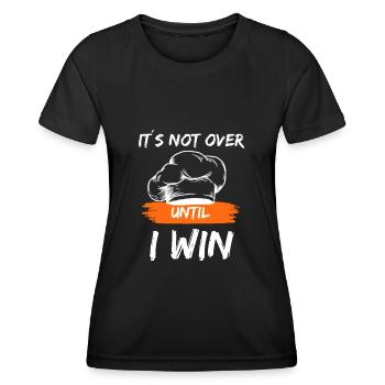 -starred chef chef kitchen cooking drive ambition - Women's Functional T-Shirt - black - Front - AI Model Female 172 light (172cm)