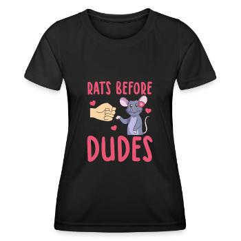 Rats - Women's Functional T-Shirt - black - Front - AI Model Female 172 light (172cm)