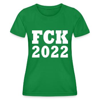 Fck 2022 - T-shirt sport Femme - vert - Devant - AI Model Female 172 dark (172cm)