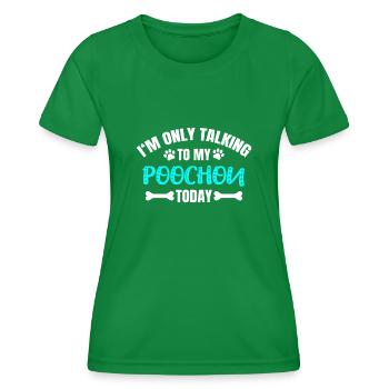 Pouchon - T-shirt sport Femme - vert - Devant - AI Model Female 172 dark (172cm)