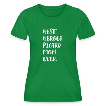 Berger Picard Berger de Picardie - Frauen Funktions-T-Shirt - Kelly Green - Vorne - AI Model Female 172 dark (172cm)