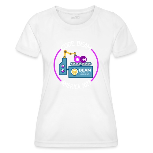 BEAM Machine - Code BEAM America 2022 - Funkcjonalna koszulka damska