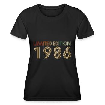 31. Geburtstag Februar Jahrgang 1992 Geschenkidee - Frauen Funktions-T-Shirt - Schwarz - Vorne - AI Model Female 172 light (172cm)