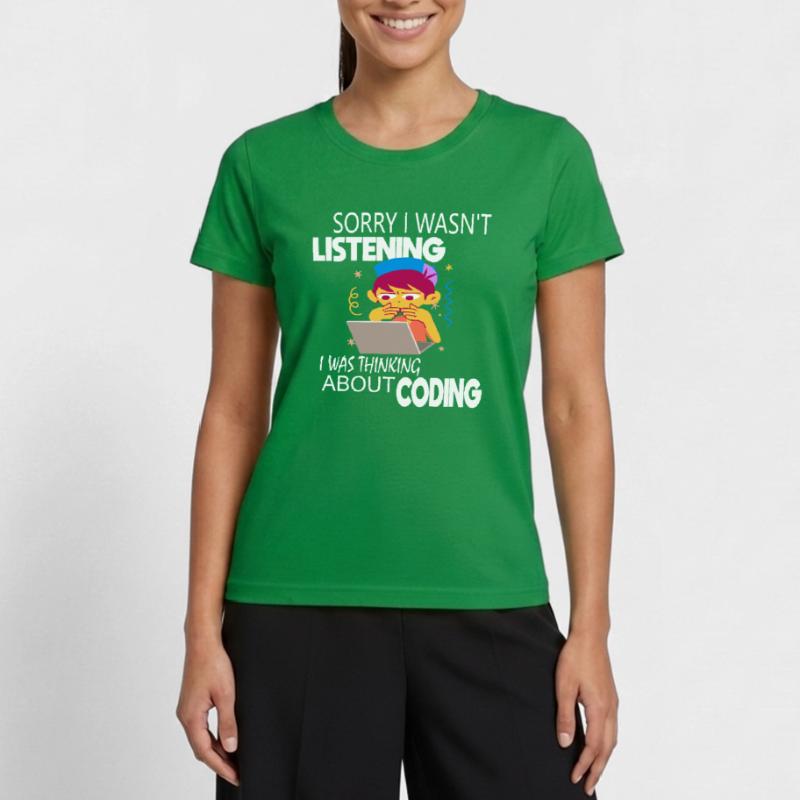 Programmeur codeur de codage T-shirt sport Femme