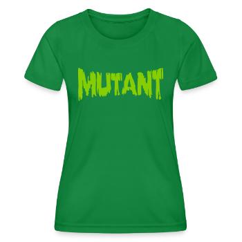 MUTANT - Women's Functional T-Shirt - kelly green - Front - AI Model Female 172 dark (172cm)