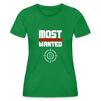 Les plus recherchés - T-shirt sport Femme - vert - Devant - AI Model Female 172 dark (172cm)