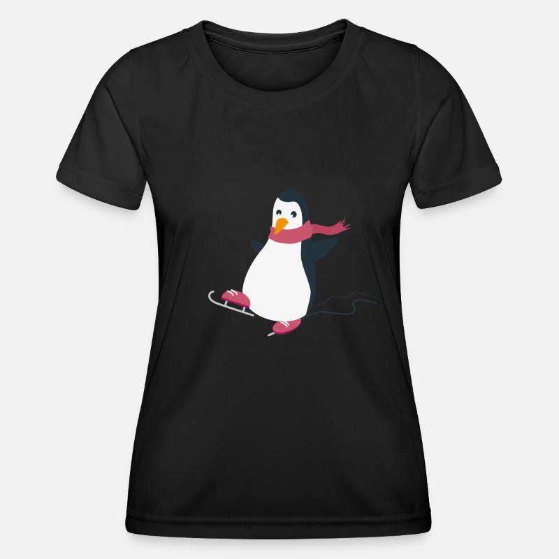 penguin - Women's Functional T-Shirt - black