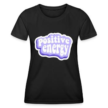 Paroles - T-shirt sport Femme - noir - Devant - AI Model Female 172 light (172cm)