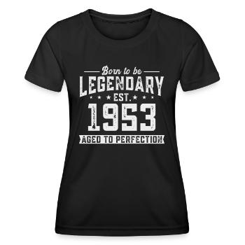 Legendary since 1953 - Women's Functional T-Shirt - black - Front - AI Model Female 172 light (172cm)