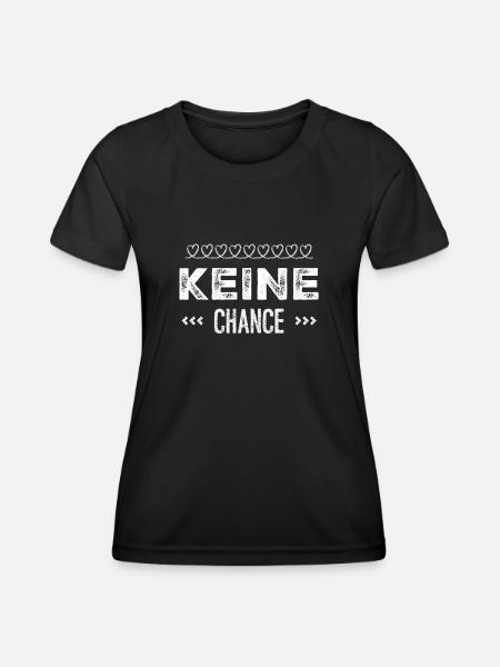 ich bin ein Gewinner - Frauen Funktions-T-Shirt - Schwarz