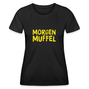 schlechte Stimmung - Frauen Funktions-T-Shirt - Schwarz - Vorne - AI Model Female 172 light (172cm)
