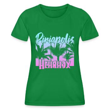 Piriápolis Uruguay - Frauen Funktions-T-Shirt - Kelly Green - Vorne - AI Model Female 172 dark (172cm)