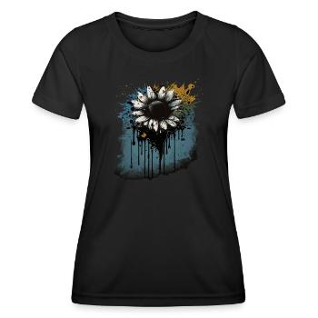 Daisy - Women's Functional T-Shirt - black - Front - AI Model Female 172 light (172cm)