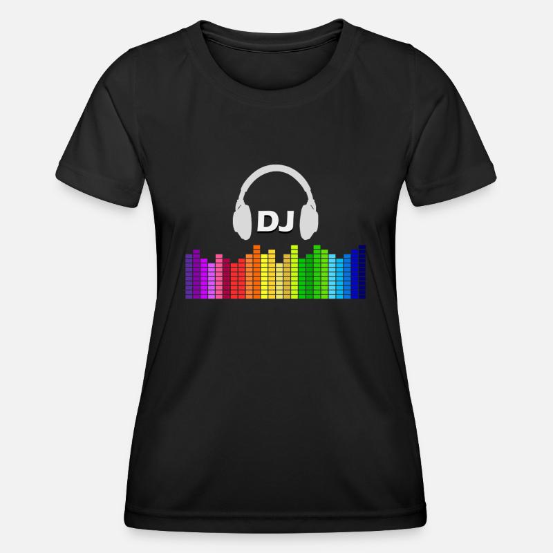 DJ - Women's Functional T-Shirt - black