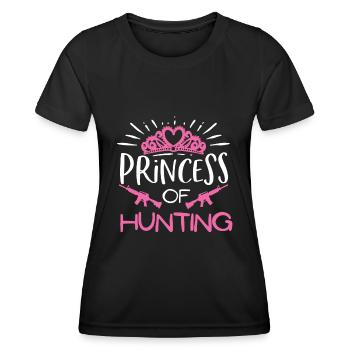 Prinzessin Der Jagd - Frauen Funktions-T-Shirt - Schwarz - Vorne - AI Model Female 172 light (172cm)