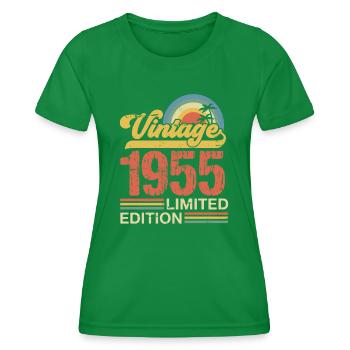 1955 - T-shirt sport Femme - vert - Devant - AI Model Female 172 dark (172cm)