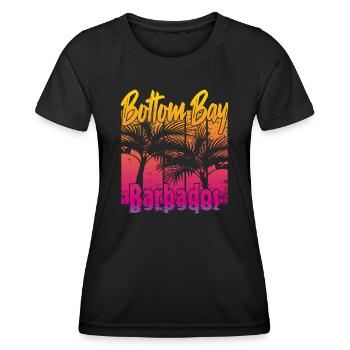 Bottom Bay Barbados - Women's Functional T-Shirt - black - Front - AI Model Female 172 light (172cm)