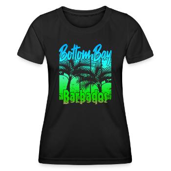 Bottom Bay Barbados - Women's Functional T-Shirt - black - Front - AI Model Female 172 light (172cm)