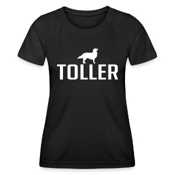 Great Dog Breed Dog Dogs Wilsigns - Women's Functional T-Shirt - black - Front - AI Model Female 172 light (172cm)