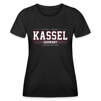 Kassel - Women's Functional T-Shirt - black - Front - AI Model Female 172 light (172cm)