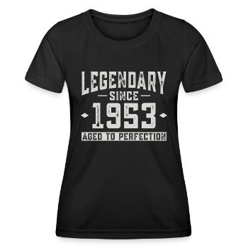 Legendary since 1953 - Women's Functional T-Shirt - black - Front - AI Model Female 172 light (172cm)