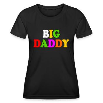 Big daddy - T-shirt sport Femme - noir - Devant - AI Model Female 172 light (172cm)