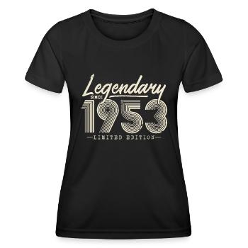 Legendary since 1953 - Women's Functional T-Shirt - black - Front - AI Model Female 172 light (172cm)