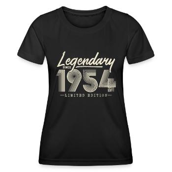 Legendary since 1954 - Women's Functional T-Shirt - black - Front - AI Model Female 172 light (172cm)